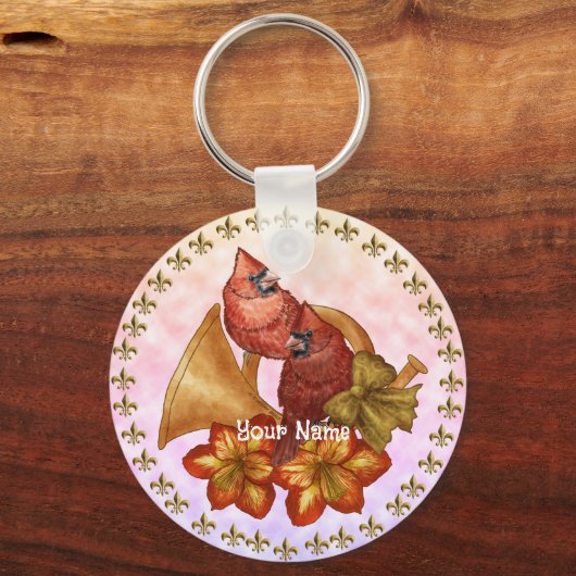 Cardinals Horn Sleutelhanger (Voorkant)