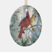 CARDINALS-ORNAMENT KERAMISCH ORNAMENT (Rechts)