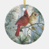 CARDINALS-ORNAMENT KERAMISCH ORNAMENT (Voorkant)