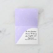 Cardinals Perched On A Tree Christmas Holiday Card Feestdagen Kaart (Binnen)