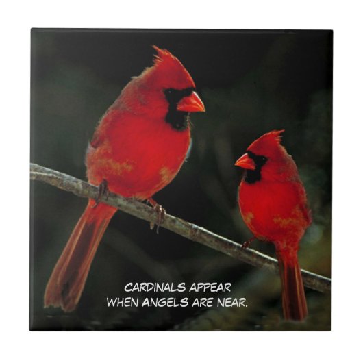 CARDINALS QUOTE CERAMIC TIL TEGELTJE (Voorkant)