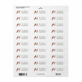 Cardinals Return Address Label (Full Sheet)