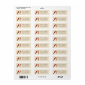 Cardinals Return Address Label (Full Sheet)