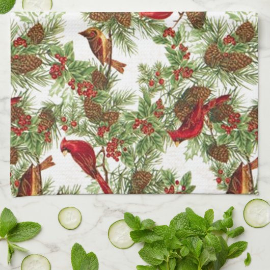 CARDINALS THEEDOEK (Gevouwen)