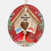 Cardinals Treehouse - Gepersonaliseerd Ornament va (Links)