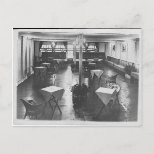 Cardington, luchtschip R101, Lounge, ballroom Briefkaart