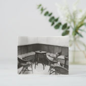 Cardington, luchtschip R101, rookkamer Briefkaart (Staand voorkant)