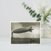 Cardington, luchtschip R101, vóór vertrek Briefkaart (Staand voorkant)