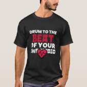 Cardio Drumming Gym Motivation T-shirt (Voorkant)
