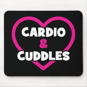 Cardio en Knuffels - Funny Novelty Gym Workout Muismat