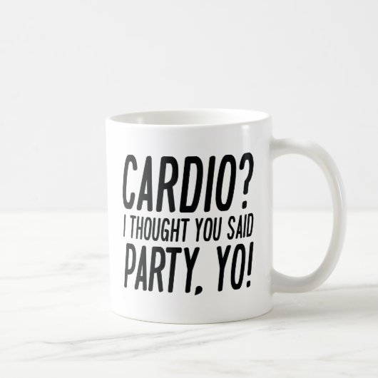 Cardio Feest Yo Koffiemok (Rechts)