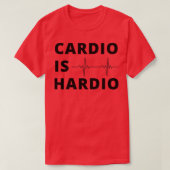 cardio is een hardiocadeau voor gym loversvoor fit t-shirt (Design voorkant)
