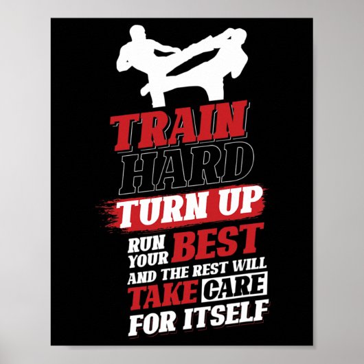 Cardio Kickboxing Design For Kickboxer  Poster (Voorkant)