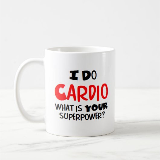 cardio koffiemok (Links)