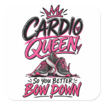 Cardio Koningin Buig Je Voor Fitness voor Vrouwen