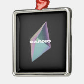 Cardio Metalen Ornament (Links)