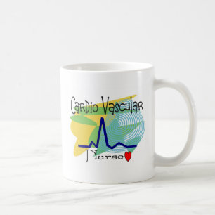 Cardio VASCULAR NURSE T-shirts Koffiemok
