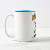 Cardio Warrior Tweekleurige Koffiemok (Links)