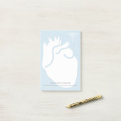 Cardiologe Persoonlijke naam Post-it® Notes (Op bureau)