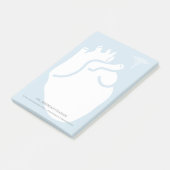 Cardiologe Persoonlijke naam Post-it® Notes (Schuin)