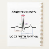 Cardiologen doen het met Rhythm EKG Sinus Rhythm Planner (Achterkant)