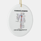 Cardiologen gaan gewoon met de stroom (circulatoir keramisch ornament (Rechts)
