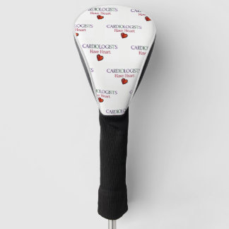 Cardiologen hebben hart golfheadcover