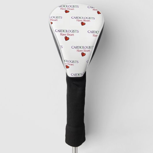 Cardiologen hebben hart golfheadcover (Voorkant)