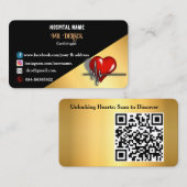 cardiologen visitekaartje (Voorkant / Achterkant)