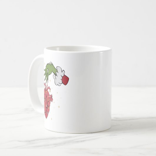 Cardiologie Anatomie Hoor Kerstverpleegster Xmas P Koffiemok (Voorkant links)