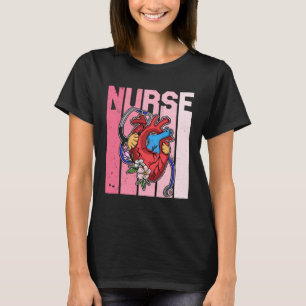 Cardiologie Cardioloog Cardiograaf Verpleegkundige T-shirt
