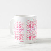 Cardiologie Cardioloog Heart Surgeon Koffiemok (Voorkant links)