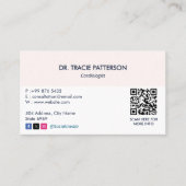 Cardiologie Clinic Business | Schone afspraak Visitekaartje (Voorkant)