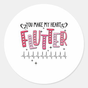 Cardiologie CVICU Cardiovasculair verpleegkundige Ronde Sticker