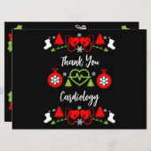 Cardiologie Kerstmis Medisch Personeel Giften (Voorkant / Achterkant)
