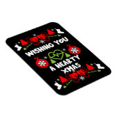 Cardiologie Kerstmis Medisch Personeel Giften Magneet (Rechterzijde)