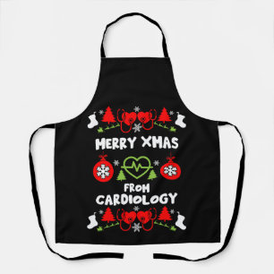 Cardiologie Kerstmis Medisch Personeel Giften Schort