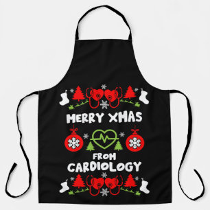 Cardiologie Kerstmis Medisch Personeel Giften Schort