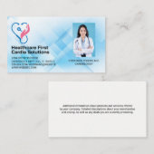 Cardiologie Logo | Geneeskunde | Arts Visitekaartje (Voorkant / Achterkant)