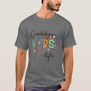 Cardiologie Neurse Bunny Neurse Funny Easter Day T-shirt