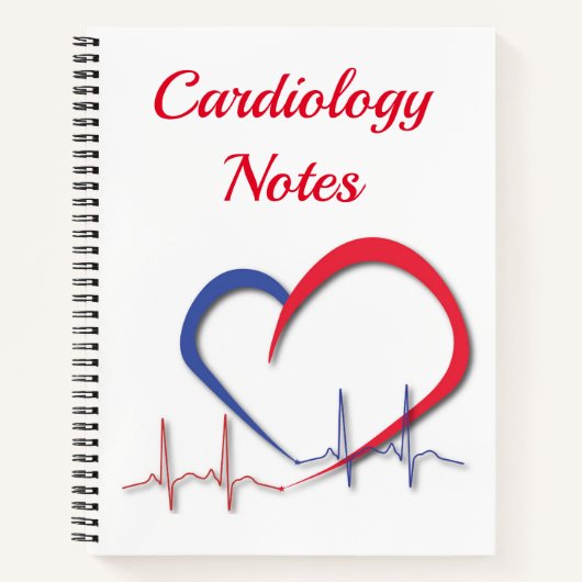 Cardiologie Note Pad Notitieboek (Voorkant)