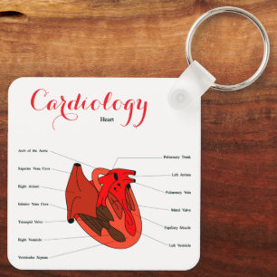 "Cardiologie Sleutelring" Sleutelhanger