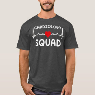 Cardiologie Squad cardiale verpleegster Cardioloog T-shirt