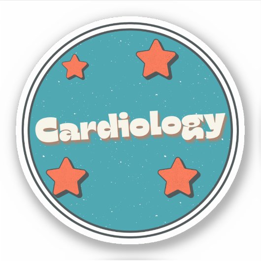 Cardiologie Sticker (Voorkant)