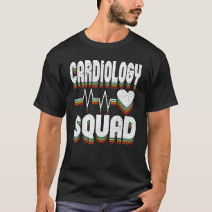 Cardiologie Team Cardioloog Verpleegkundige Dokter T-shirt