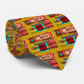 Cardiologie Termen Man Stropdas, uniek ontwerp Stropdas (Opgerold)