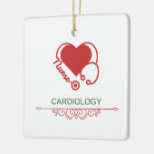 Cardiologie Verpleegkundige Keramisch Ornament (Links)