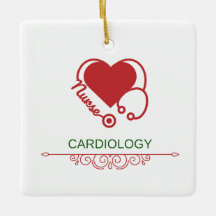 Cardiologie Verpleegkundige Keramisch Ornament