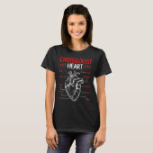 Cardiologist Essentials Heart Doctor Cardiology T-shirt (Voorkant volledig)
