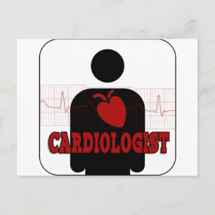 CARDIOLOGIST LOGO BRIEFKAART